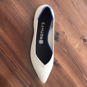 Rothy Shoes, flat pointed women’s 10